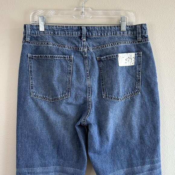 DRIFTWOOD Abbey Boyfriend Patchwork Jeans, 30 - Picture 8 of 10